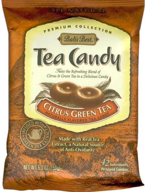 (image for) BALI'S BEST CITRUS GREEN TEA CANDY