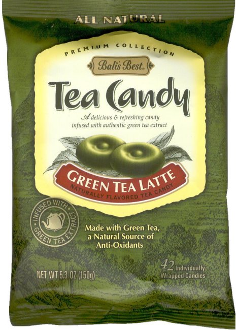 (image for) BALI'S BEST GREEN TEA LATTE TEA CANDY