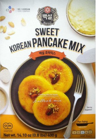 Korean Sweet Pancake Mix, Hotteok (14.10 Oz) By Beksul (Original, 1 Pack) (807176709122)