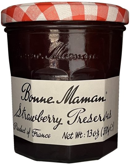 BONNE MAMAN STRAWBERRY PRESERVES (image for) BONNE MAMAN STRAWBERRY PRESERVES