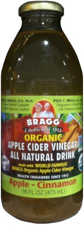 (image for) BRAGG APPLE CIDER VINEGAR ALL NATURAL DRINK APPLE & CINNAMON