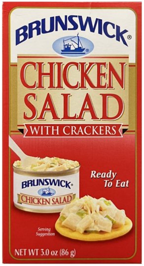 BRUNSWICK CHICKEN SALAD WITH CRACKERS (image for) BRUNSWICK CHICKEN SALAD WITH CRACKERS