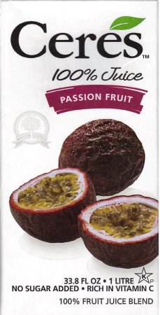 (image for) CERES PASSION FRUIT JUICE