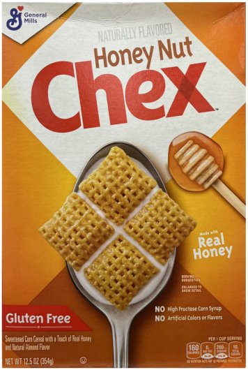 GENERAL MILLS CHEX HONEY NUT (image for) GENERAL MILLS CHEX HONEY NUT