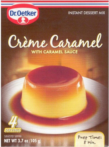 Dr.oetker instant dessert Mix, creme caramel, with caramel sauce (058336141102)