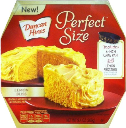 Duncan hines Perfect, Lemon flavored cake&frosting Mix (644209404100)