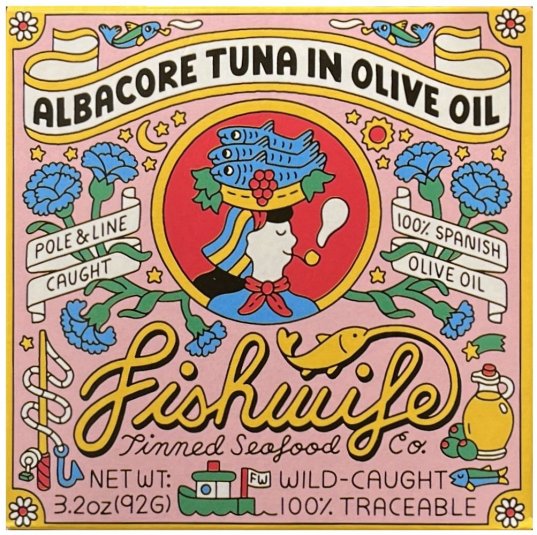 FISHWIFE ALBACORE TUNA IN OLIVE OIL (image for) FISHWIFE ALBACORE TUNA IN OLIVE OIL