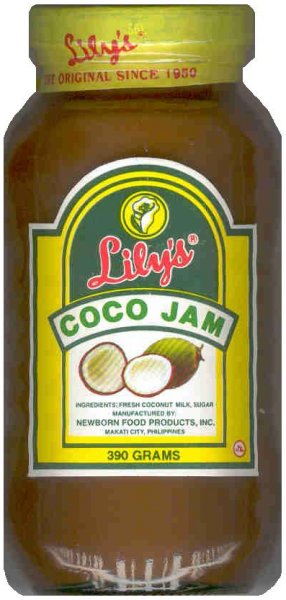 Lily's coco jam glass 390g (4800035902418)