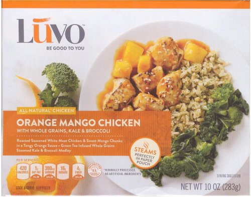 Luvo Orange mango chicken with whole grains, kale&broccoli (840423100006)