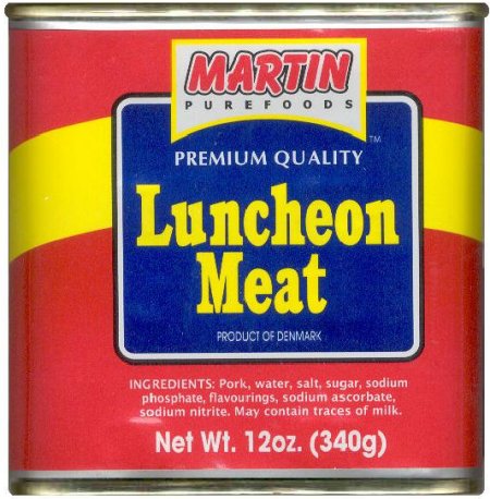 (image for) MARTIN PUREFOODS LUNCHEON MEAT
