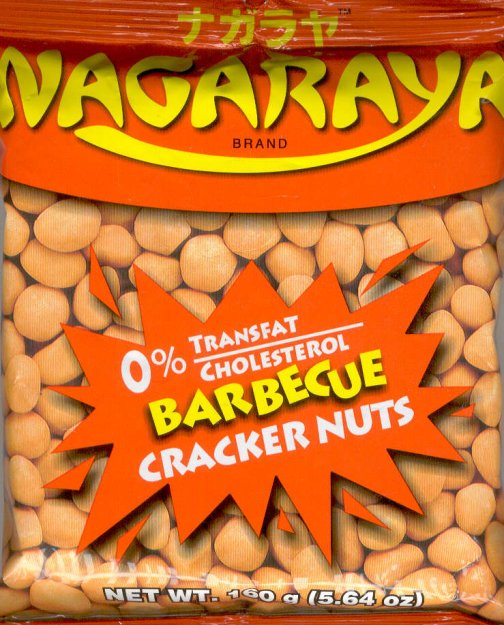 Nagaraya cracker nuts bbq 160gmx48 (731126103169)