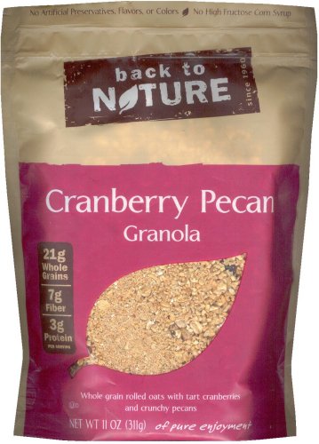 (image for) BACK TO NATURE CRANBERRY PECAN GRANOLA