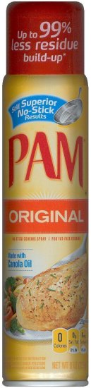 Pam no-Stick cooking spray, Original, 8oz 226g 8oz (064144030316)
