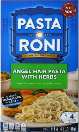 PASTA RONI ANGEL HAIR PASTA WITH HERBS