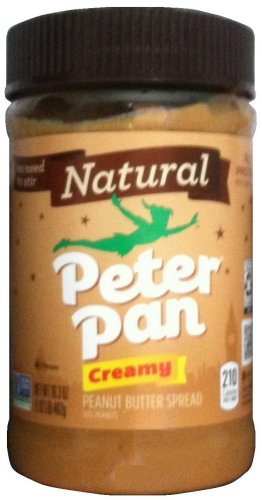 PETER PAN NATURAL CREAMY PEANUT BUTTER SPREAD (image for) PETER PAN NATURAL CREAMY PEANUT BUTTER SPREAD