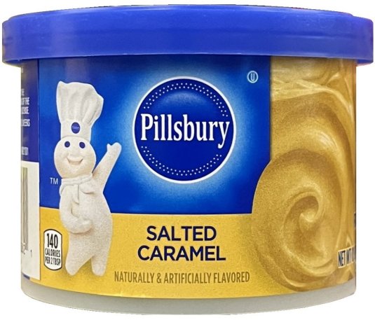 PILLSBURY SALTED CARAMEL FROSTING (image for) PILLSBURY SALTED CARAMEL FROSTING