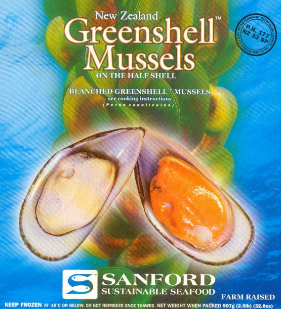 Nz greenshell mussel 32oz (9416112532079)