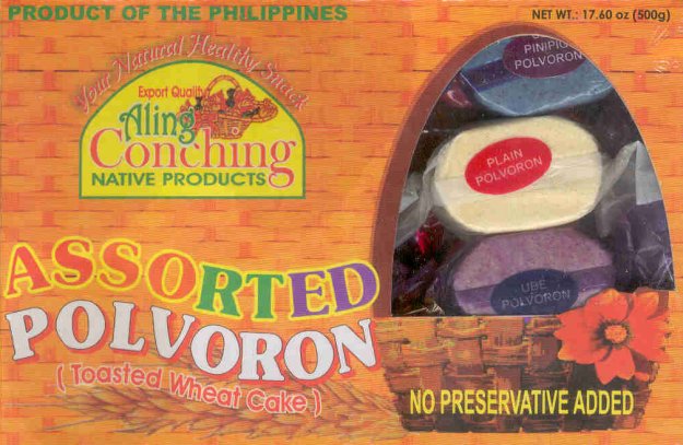 ALING CONCHING POLVORON ASSORTED TOASTED WHEAT CAKE (image for) ALING CONCHING POLVORON ASSORTED TOASTED WHEAT CAKE