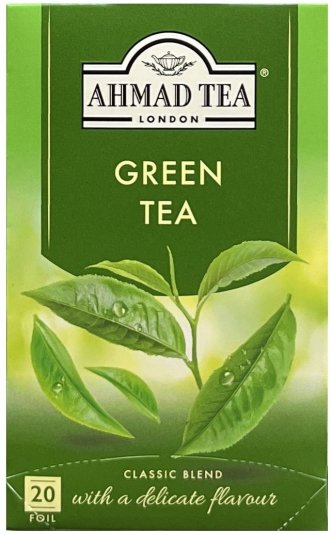 AHMAD TEA GREEN TEA (image for) AHMAD TEA GREEN TEA