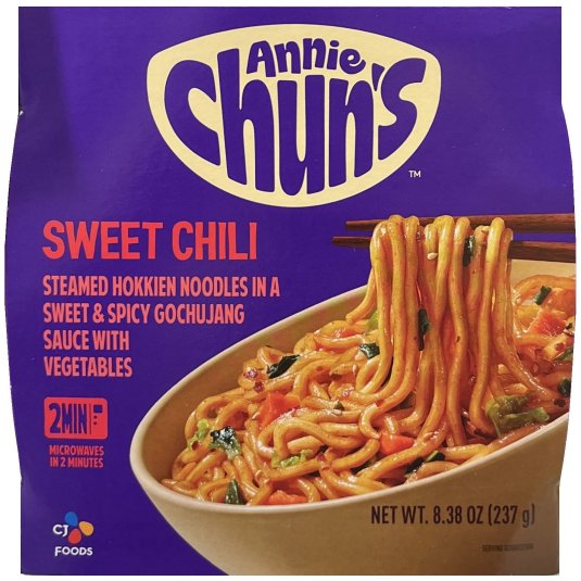 ANNIE CHUN'S SWEET CHILI NOODLE BOWL (image for) ANNIE CHUN'S SWEET CHILI NOODLE BOWL