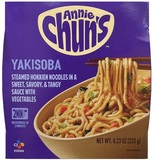 ANNIE CHUN'S YAKISOBA NOODLE BOWL (image for) ANNIE CHUN'S YAKISOBA NOODLE BOWL