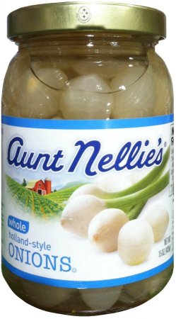 AUNT NELLIE'S WHOLE HOLLAND-STYLE ONIONS (image for) AUNT NELLIE'S WHOLE HOLLAND-STYLE ONIONS