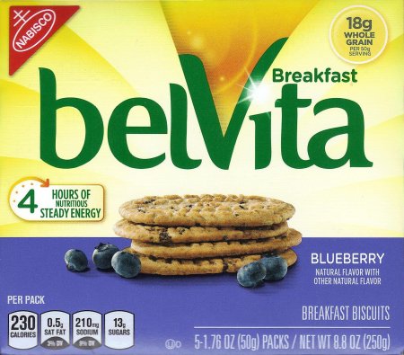 BELVITA BLUEBERRY BREAKFAST BISCUITS (image for) BELVITA BLUEBERRY BREAKFAST BISCUITS