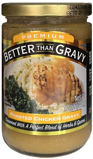 BETTER THAN GRAVY ROASTED CHICKEN GRAVY (image for) BETTER THAN GRAVY ROASTED CHICKEN GRAVY