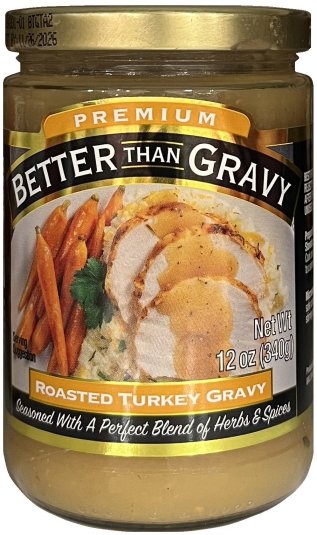 BETTER THAN GRAVY ROASTED TURKEY GRAVY (image for) BETTER THAN GRAVY ROASTED TURKEY GRAVY