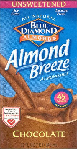 ALMOND BREEZE ALMONDMILK CHOCOLATE UNSWEETENED (image for) ALMOND BREEZE ALMONDMILK CHOCOLATE UNSWEETENED