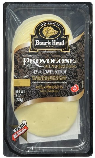 BOAR'S HEAD PROVOLONE ALL NATURAL CHEESE (image for) BOAR'S HEAD PROVOLONE ALL NATURAL CHEESE