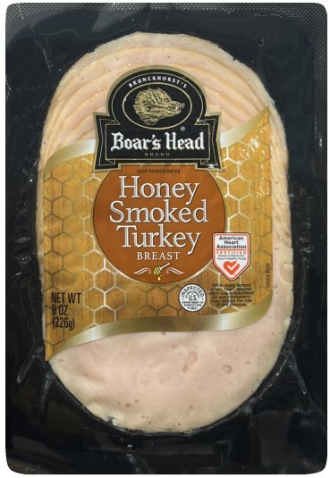 BOAR'S HEAD HONEY SMOKED TURKEY BREAST (image for) BOAR'S HEAD HONEY SMOKED TURKEY BREAST