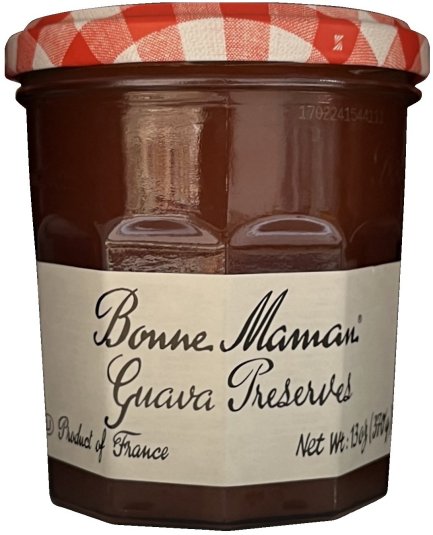 BONNE MAMAN GUAVA PRESERVES (image for) BONNE MAMAN GUAVA PRESERVES