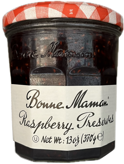 BONNE MAMAN RASPBERRY PRESERVES (image for) BONNE MAMAN RASPBERRY PRESERVES