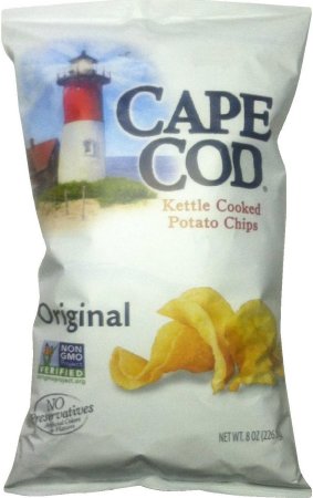 CAPE COD KETTLE COOKED POTATO CHIPS ORIGINAL (image for) CAPE COD KETTLE COOKED POTATO CHIPS ORIGINAL
