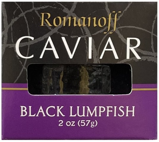 ROMANOFF CAVIAR BLACK LUMPFISH (image for) ROMANOFF CAVIAR BLACK LUMPFISH