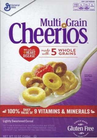 GENERAL MILLS CHEERIOS MULTI GRAIN (image for) GENERAL MILLS CHEERIOS MULTI GRAIN
