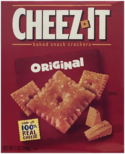 CHEEZ IT ORIGINAL BAKED SNACK CRACKERS (image for) CHEEZ IT ORIGINAL BAKED SNACK CRACKERS