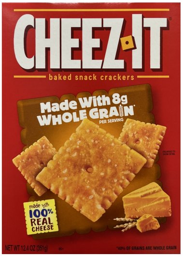 CHEEZ IT WHOLE GRAIN BAKED SNACK CRACKERS (image for) CHEEZ IT WHOLE GRAIN BAKED SNACK CRACKERS