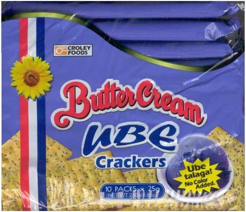 CROLEY BUTTER CREAM UBE CRACKERS (image for) CROLEY BUTTER CREAM UBE CRACKERS