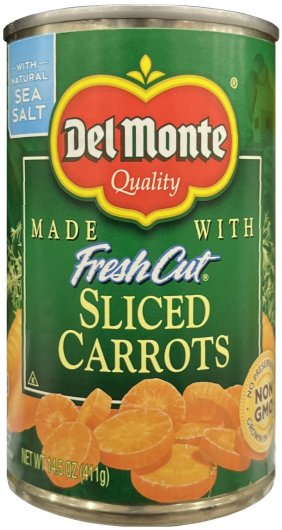 DEL MONTE SLICED CARROTS (image for) DEL MONTE SLICED CARROTS