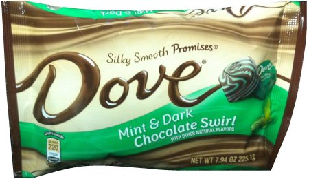 DOVE SILKY SMOOTH PROMISES MINT & DARK CHOCOLATE SWIRL (image for) DOVE SILKY SMOOTH PROMISES MINT & DARK CHOCOLATE SWIRL