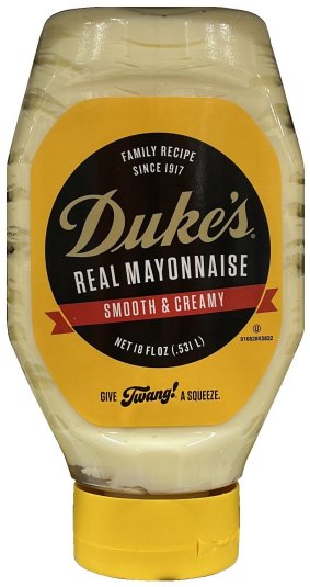 DUKE'S REAL MAYONNAISE SMOOTH & CREAMY (image for) DUKE'S REAL MAYONNAISE SMOOTH & CREAMY