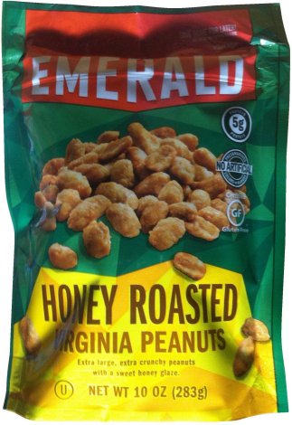 EMERALD HONEY ROASTED VIRGINIA PEANUTS (image for) EMERALD HONEY ROASTED VIRGINIA PEANUTS