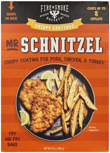 FIRE & SMOKE MR SCHNITZEL BREADING MIX (image for) FIRE & SMOKE MR SCHNITZEL BREADING MIX