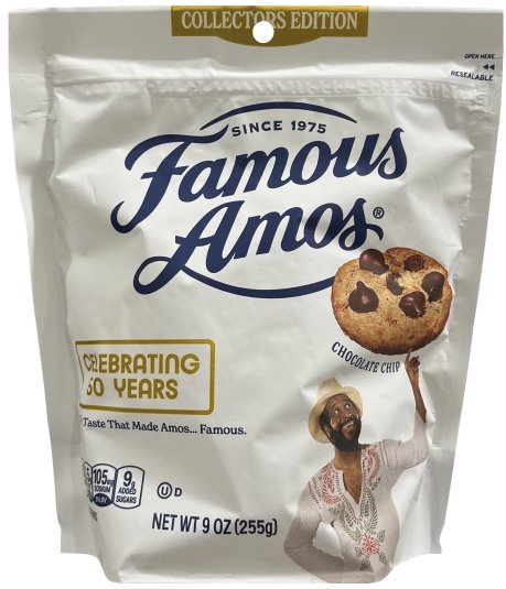 FAMOUS AMOS CHOCOLATE CHIP COOKIES (image for) FAMOUS AMOS CHOCOLATE CHIP COOKIES