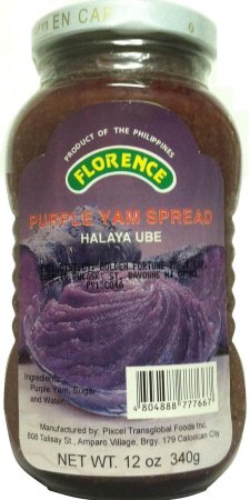 FLORENCE PURPLE YAM SPREAD UBE JAM (image for) FLORENCE PURPLE YAM SPREAD UBE JAM