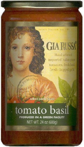GIA RUSSA TOMATO BASIL PASTA SAUCE (image for) GIA RUSSA TOMATO BASIL PASTA SAUCE