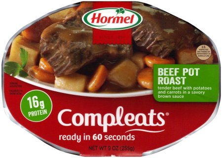HORMEL COMPLEATS BEEF POT ROAST (image for) HORMEL COMPLEATS BEEF POT ROAST