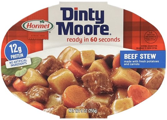 HORMEL DINTY MOORE BEEF STEW (image for) HORMEL DINTY MOORE BEEF STEW
